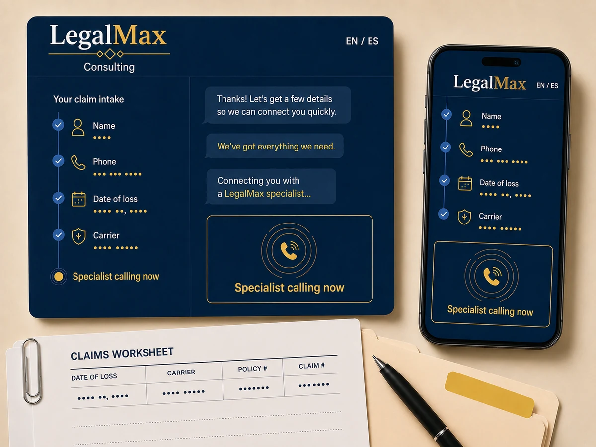 LegalMax speed to lead intake